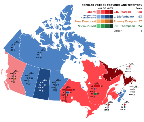 Canadian federal election, 1963